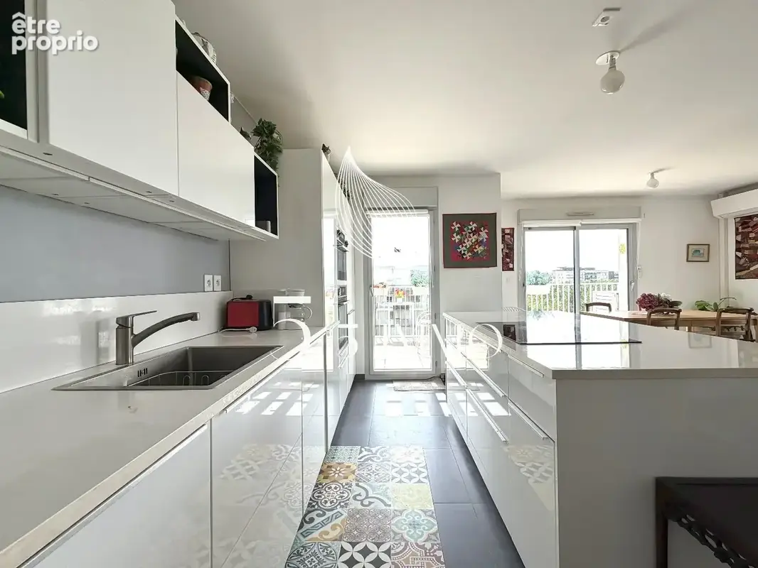 Avant dernier etage 4 pieces / vue parc charpak - photo 4