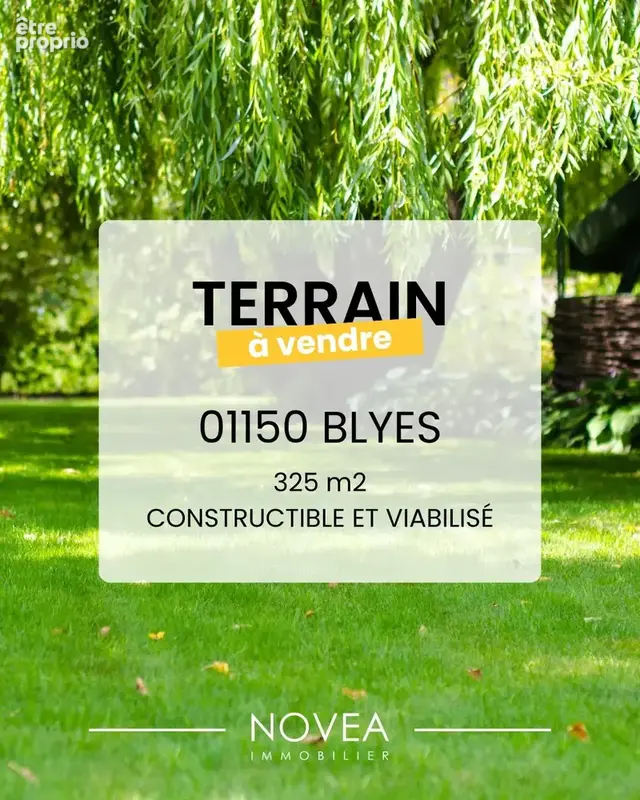 Terrain à BLYES