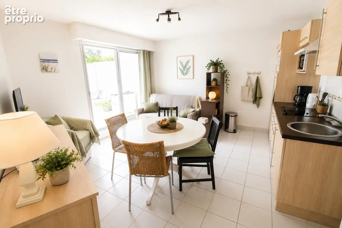 Appartement Pornichet 2 pièce(s) 29.14 m2 - photo 2