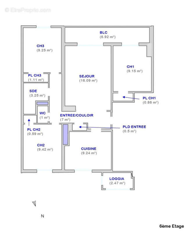 Appartement à MARSEILLE-8E