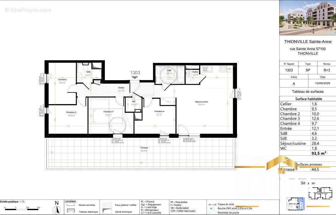 Appartement à THIONVILLE