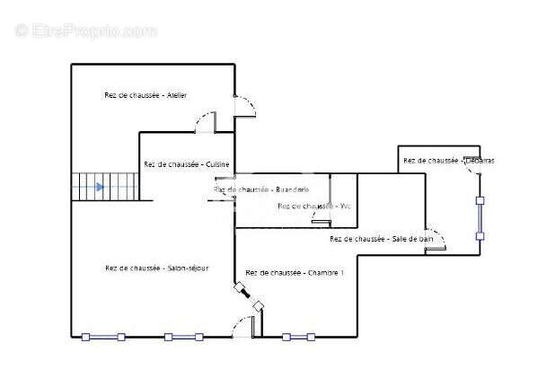 Plan appartement - Appartement à LESNEVEN