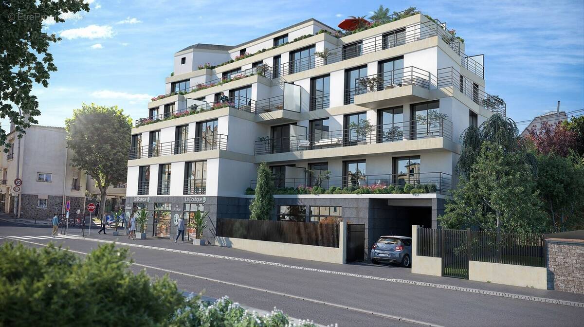 Rosny_facade_st-charles - Appartement à ROSNY-SOUS-BOIS