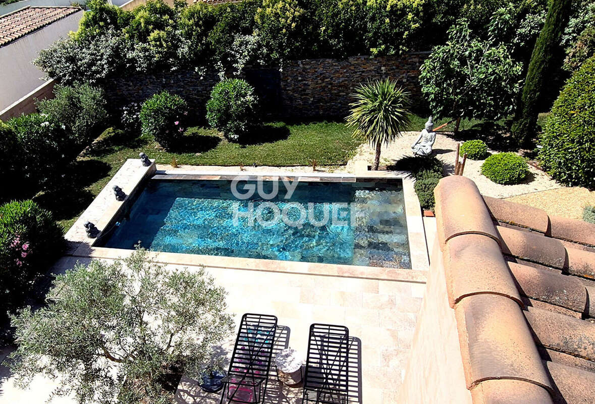 Maison CONTEMPORAINE 4 pièces à L'Isle-sur-la-Sorgue piscine à débordement - photo 14