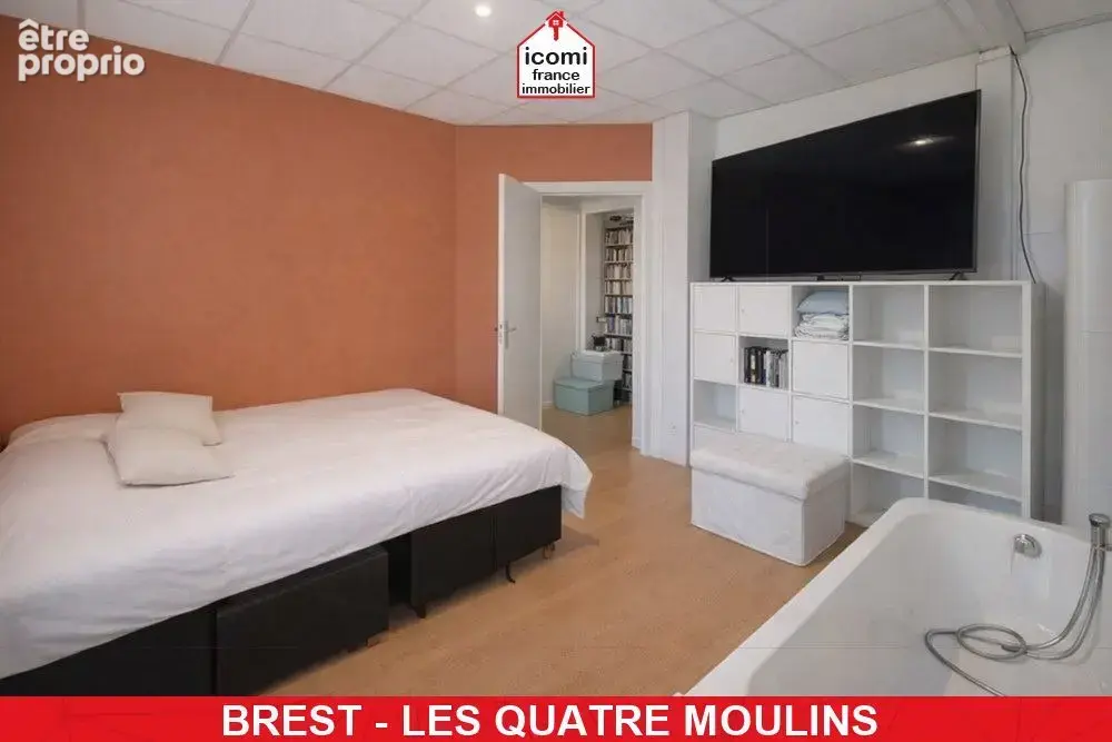 Finistere - brest (29200) - a vendre - appartement - 1 chambre - dpe d - idealement situe - dalle beton - stationnement aise - photo 5