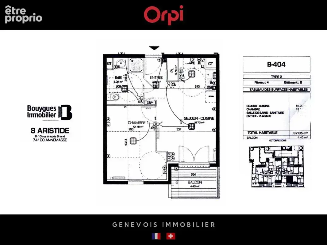 Appartement T2 centre-ville - photo 9