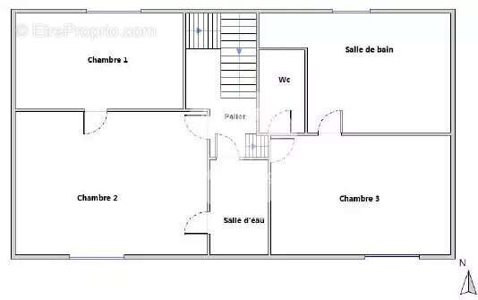 Maison 3 Chambres à rénover sur 2060 m2 -  bord de loire - photo 9