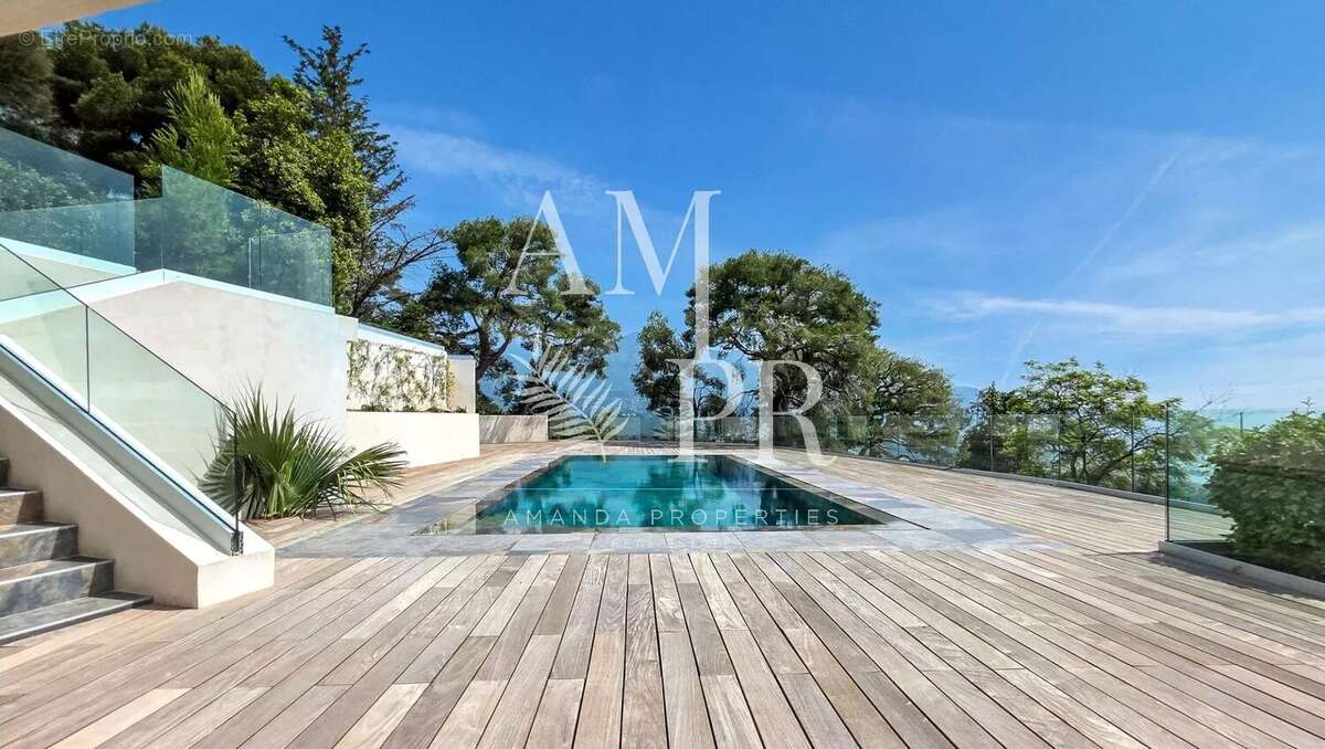 Roquebrune cap martin - villa -neuve  vue féerique - photo 14
