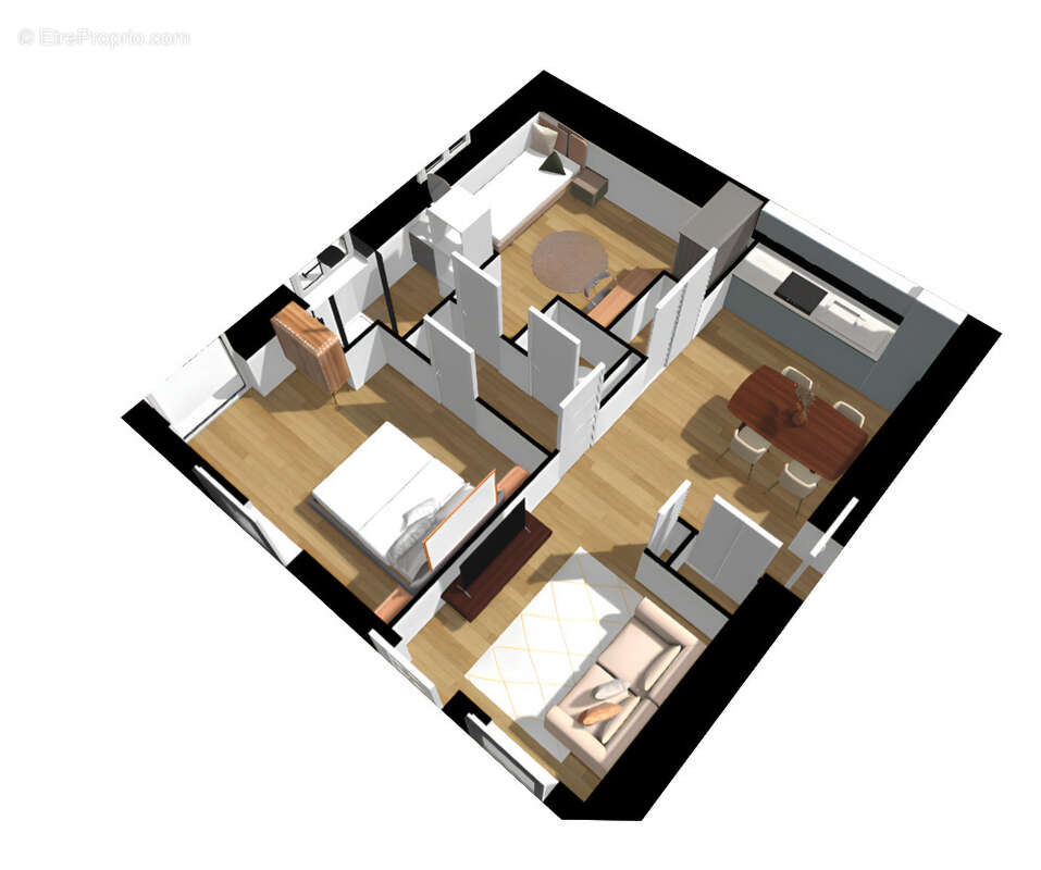 Photo 6 - Appartement à VAULX-MILIEU