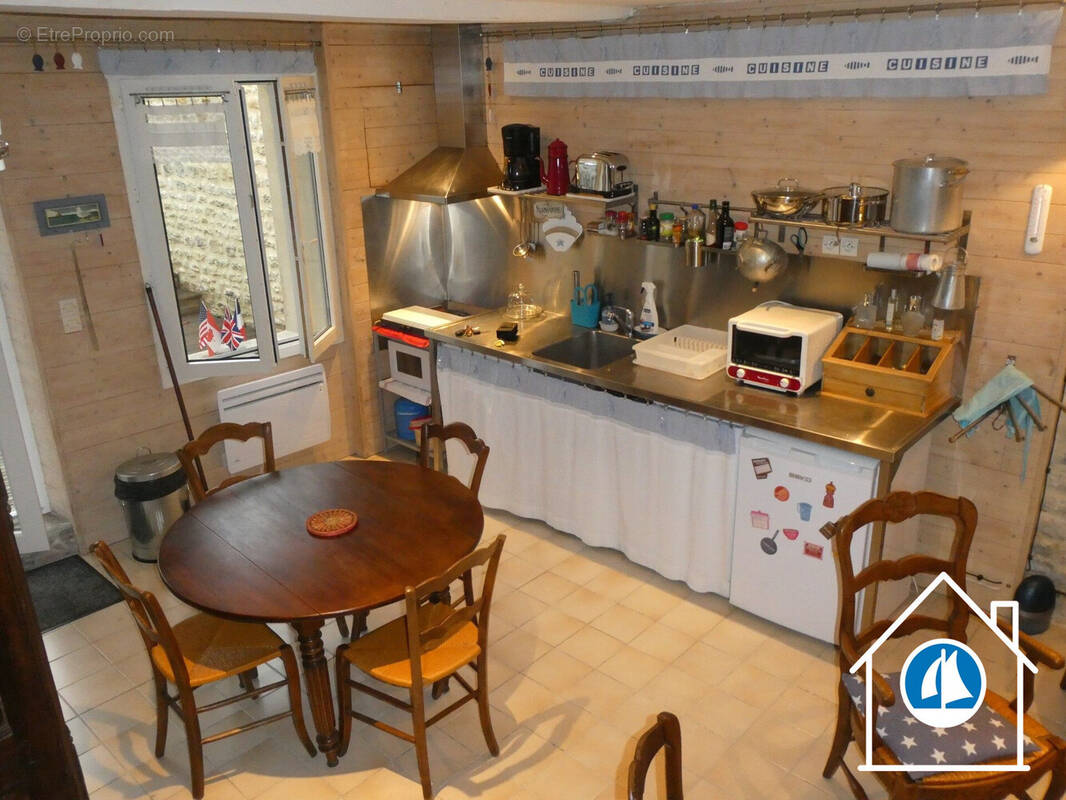 pièce à vivre - Maison à ARROMANCHES-LES-BAINS