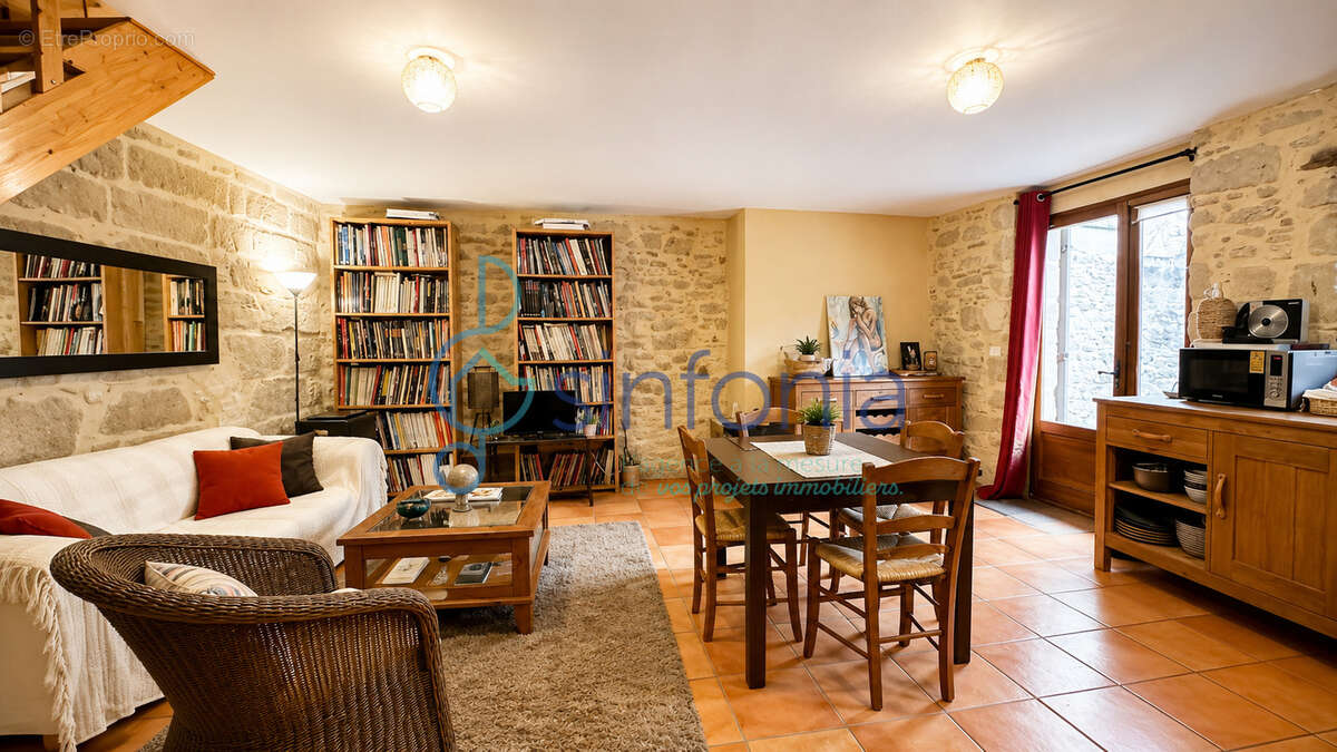 À 5 minutes d'uzès   maison de 160 m2 avec deux grandes terrasses et garage  50 m2 - photo 4
