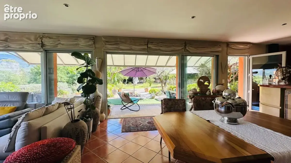 À vendre - superbe propriété villa 192m² terrain 3900m² piscine vues imprenables  mont ventoux  secteur vaison - photo 13