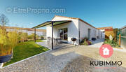 Terrasse, store motorisé et parking 2 ext - Maison à LONGEVILLE-SUR-MER