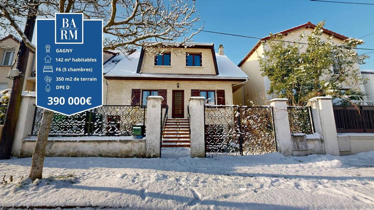 Maison à GAGNY