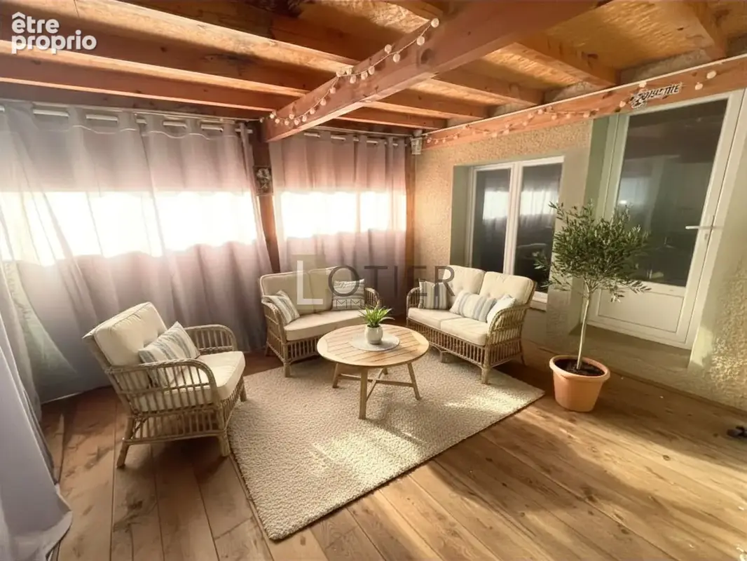 Capendu   studio meublé vendu loué   terrasse   renta brute 10% - photo 3
