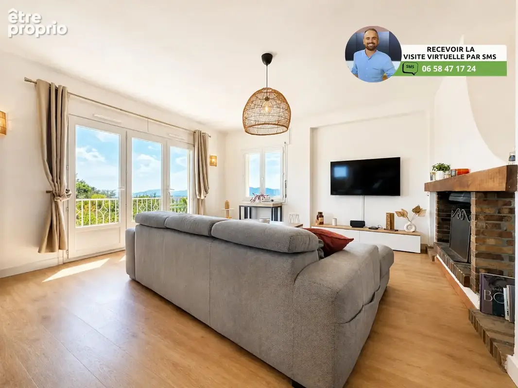 Appartement 4P haut de villa à vendre à Plascassier (06130) - photo 9