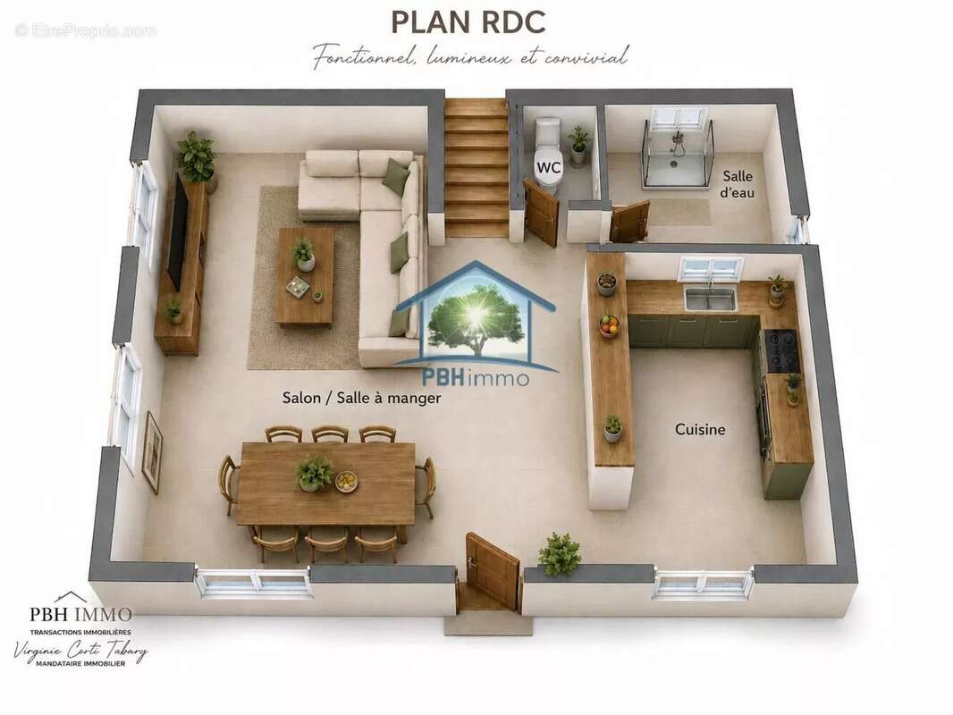 EN EXCLUSIVITÉ – Maison familiale 127 m² – Calme & Nature – Terrain 831 m²  Les Escourtines 13011 - photo 12