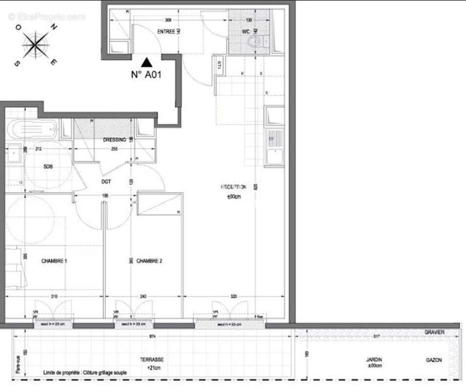 Appartement à CHATILLON