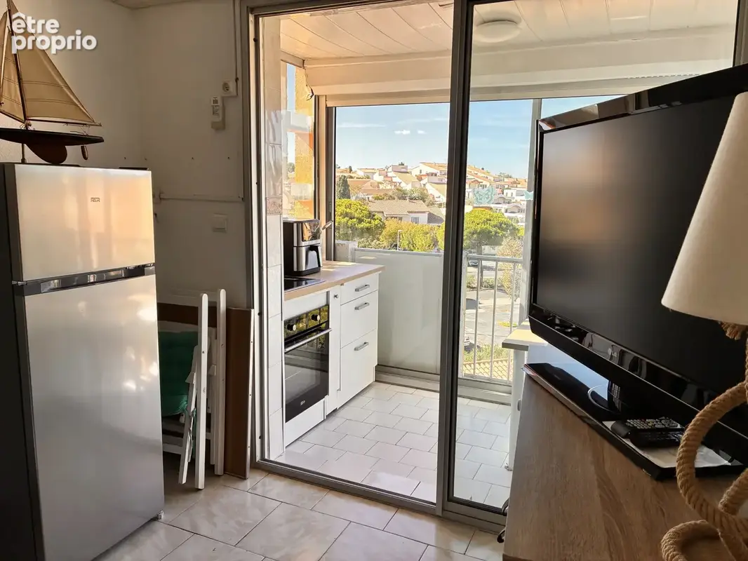 Gruissan rive droite - appartement t2 avec terrasse et place de parking privative - photo 6