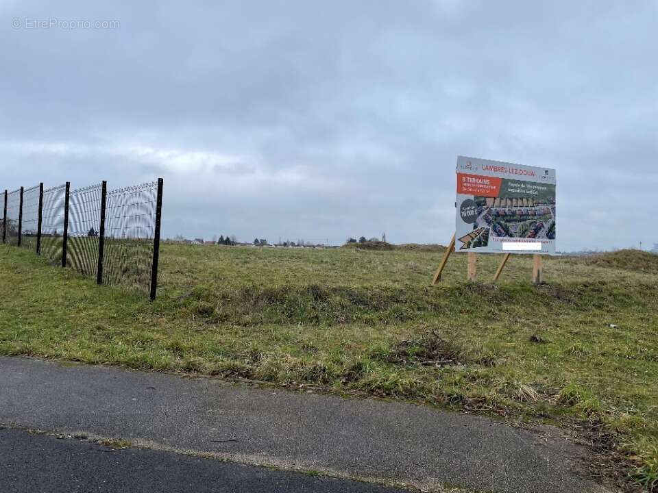 Terrain à LAMBRES-LEZ-DOUAI