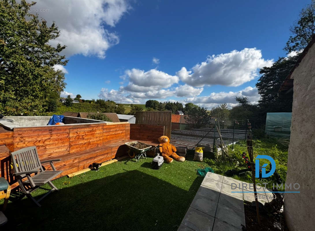 terrasse  - Maison à BEAUMONT-HAMEL