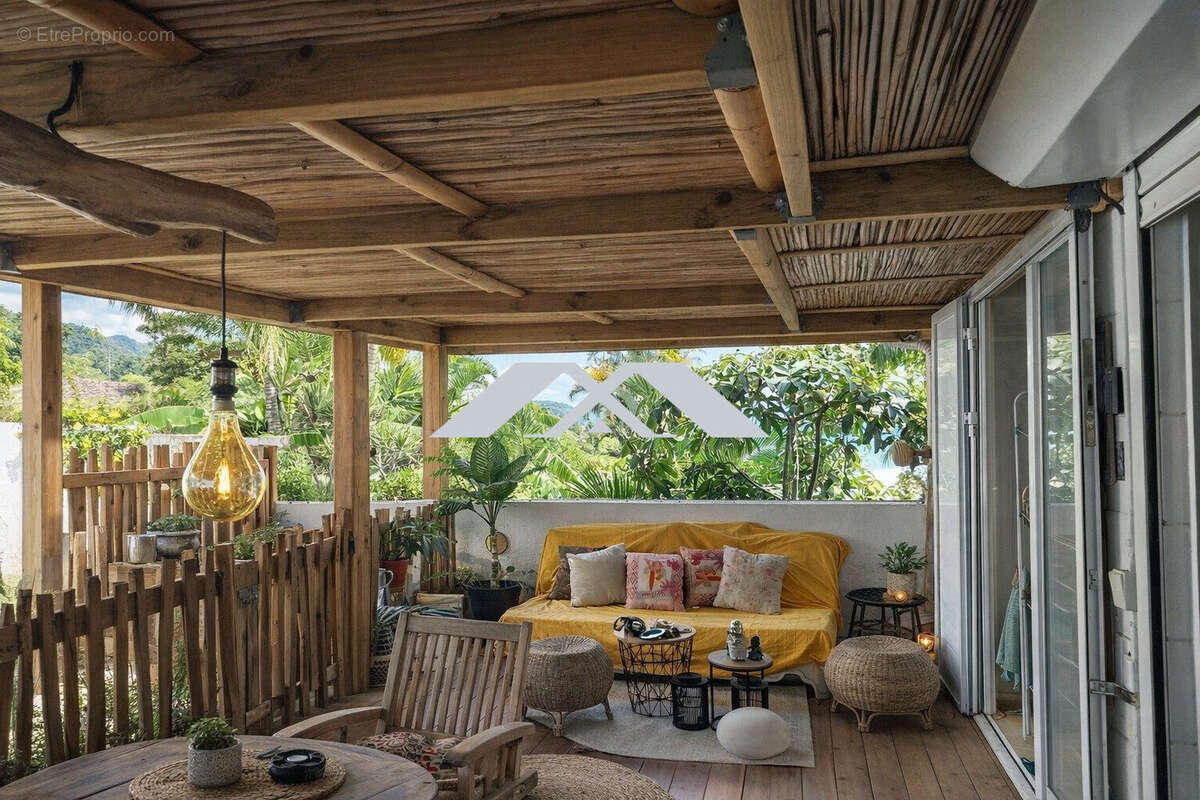 Terrasse - Appartement à SAINT-PAUL