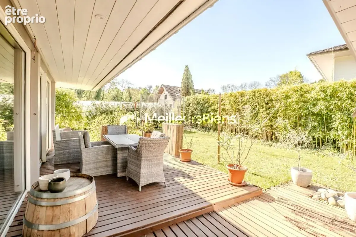 Anthy-sur-Léman proche Genève maison lumineuse avec garage, terrasse et jardin - photo 13