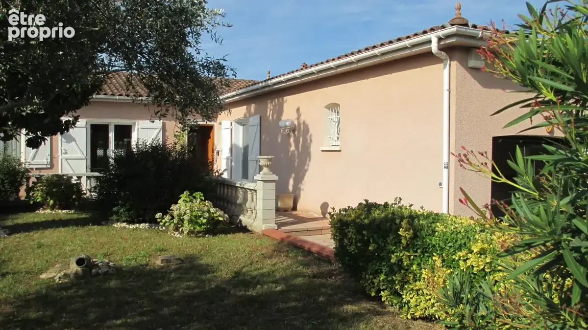 Quint-Fonsegrives: Villa plain-pied T4/5 salon/séjour, 117m² hab, véranda    et garage, sur terrain  arboré - photo 16