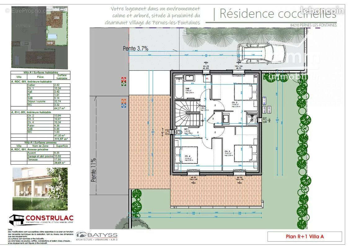 Maison à PERNES-LES-FONTAINES