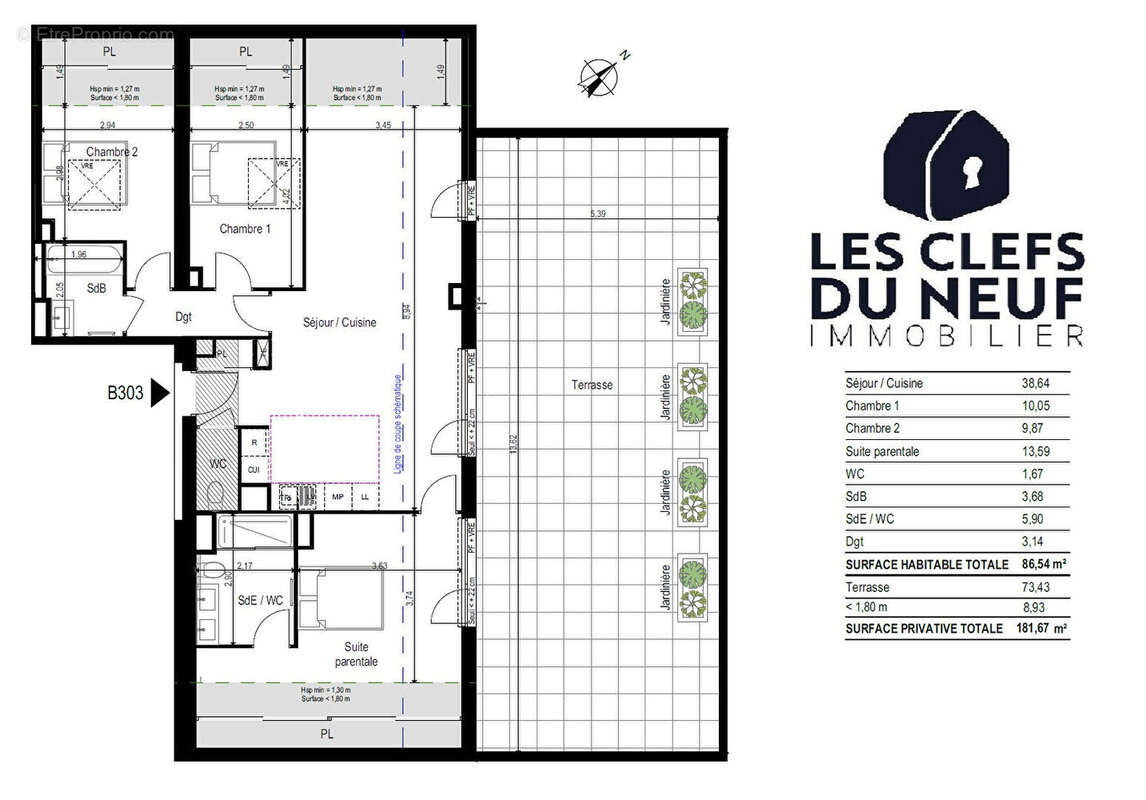 Appartement à MARSEILLAN