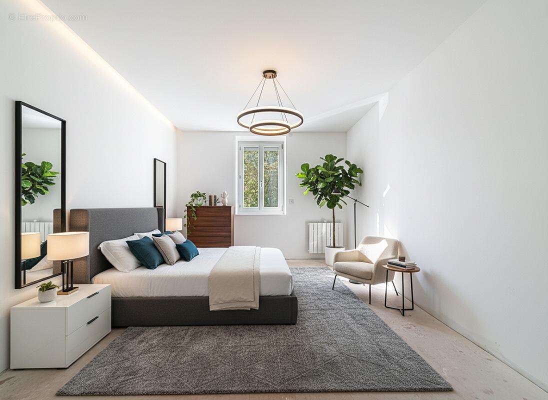 Appartement - 1 chambre - Duplex - Jardin - Stationnement - photo 11