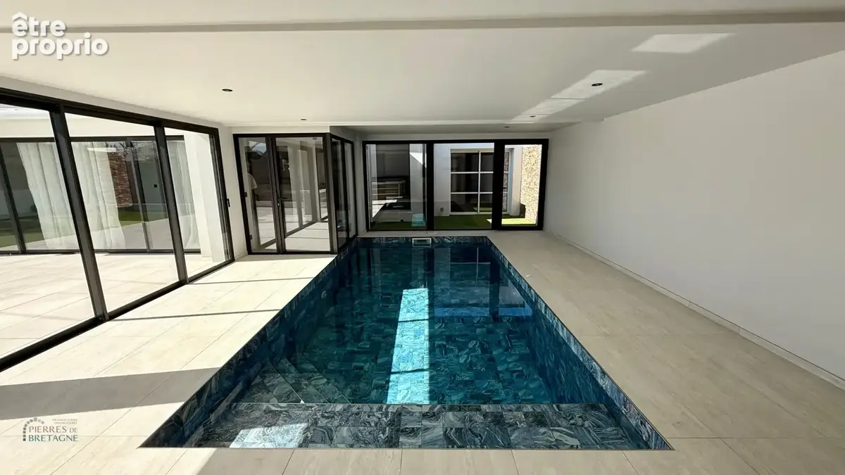Maison contemporaine - 216 m2 - espace détente - GUILERS - photo 11