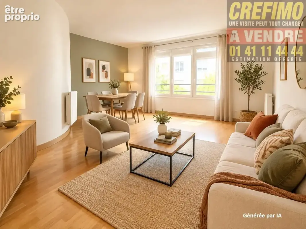 Appartement trois pièces à vendre quartier gare - photo 1