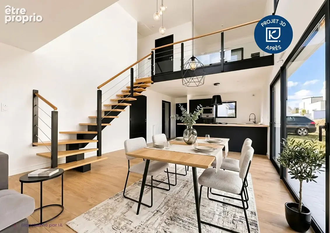Maison contemporaine 2023 avec suite parentale et vue dégagée à Ploufragan - photo 7