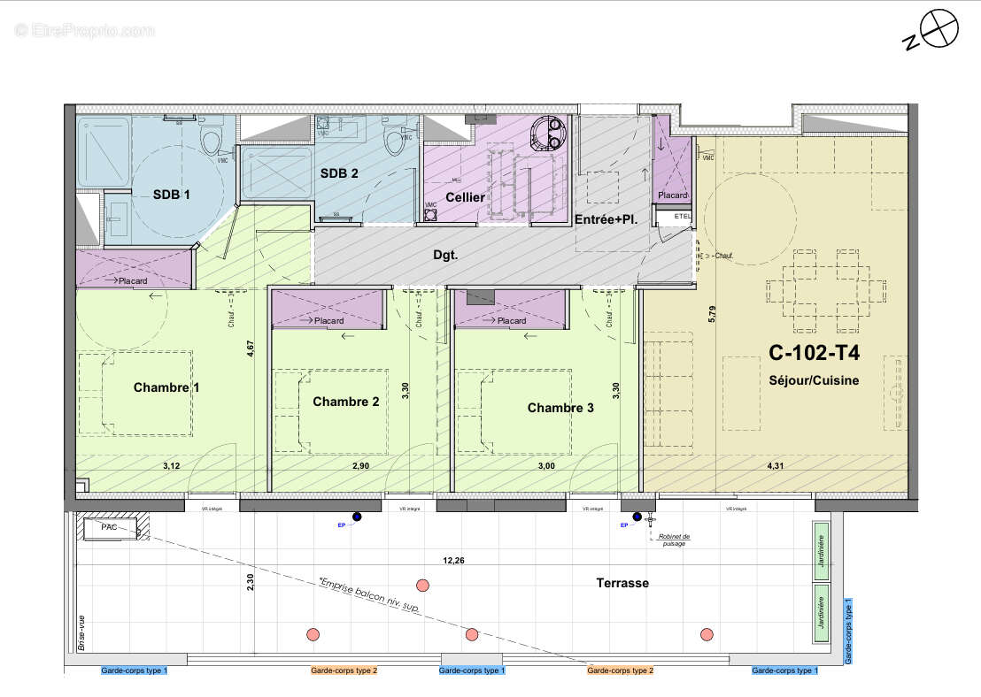 Appartement à NARBONNE