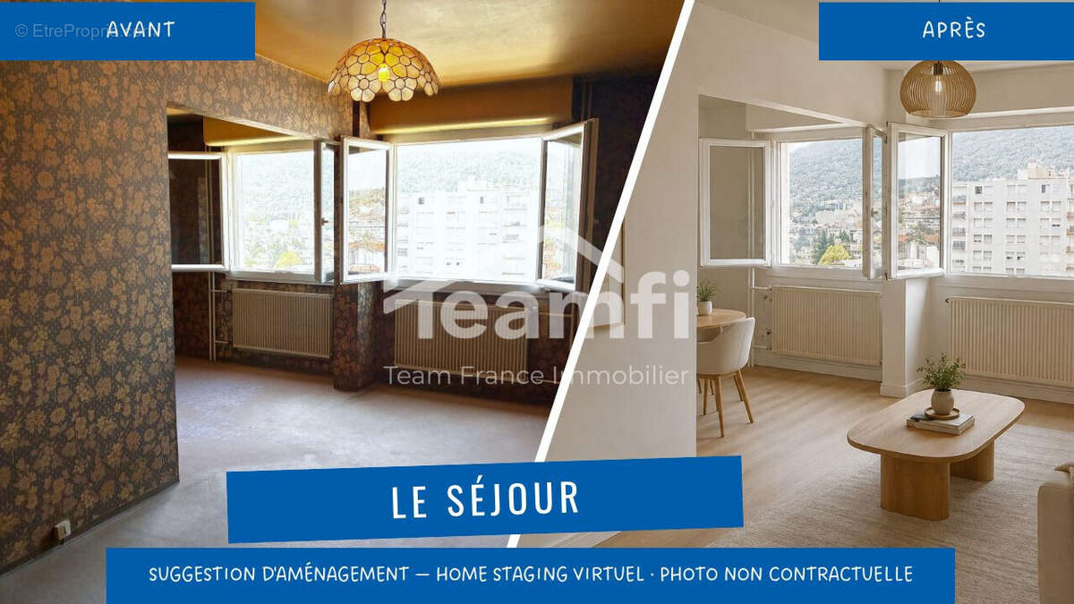 séjour-salle à manger