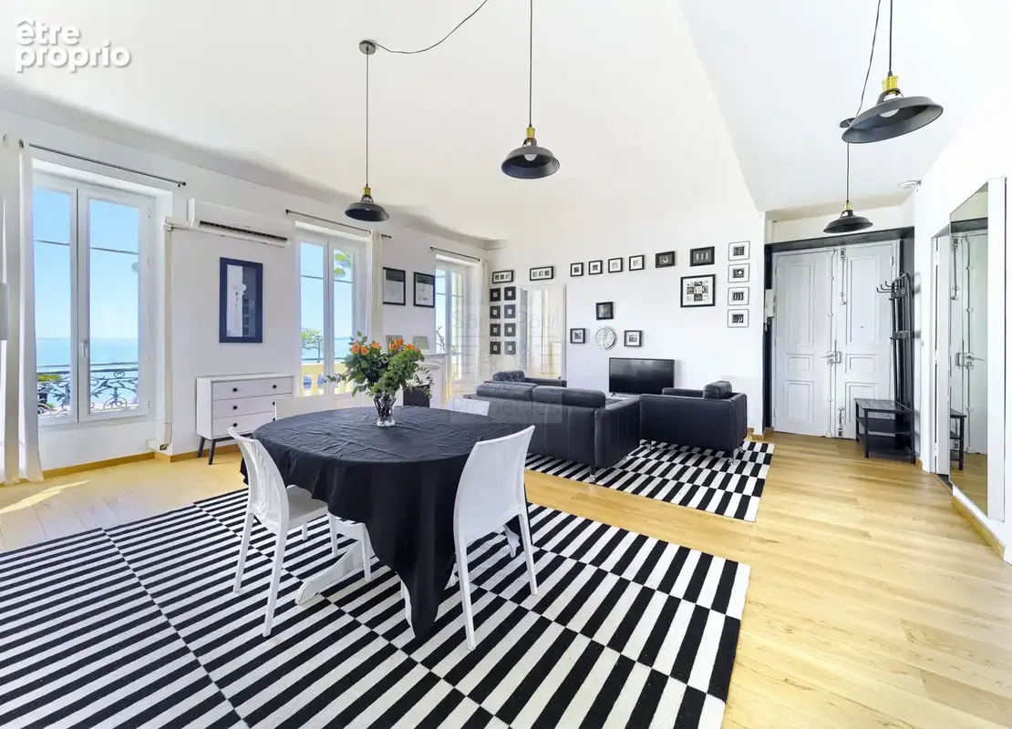 EXCEPTIONNEL, appartement bourgeois vue mer 84 m2 - photo 4