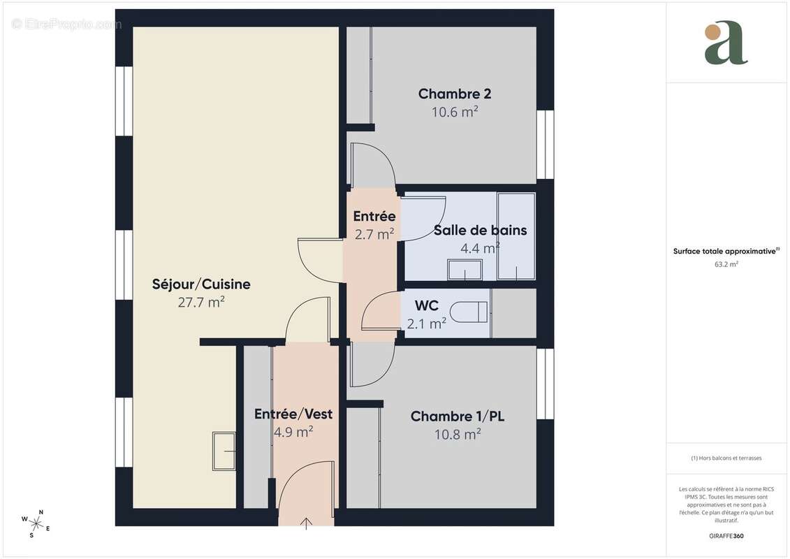 Appartement à SURVILLIERS