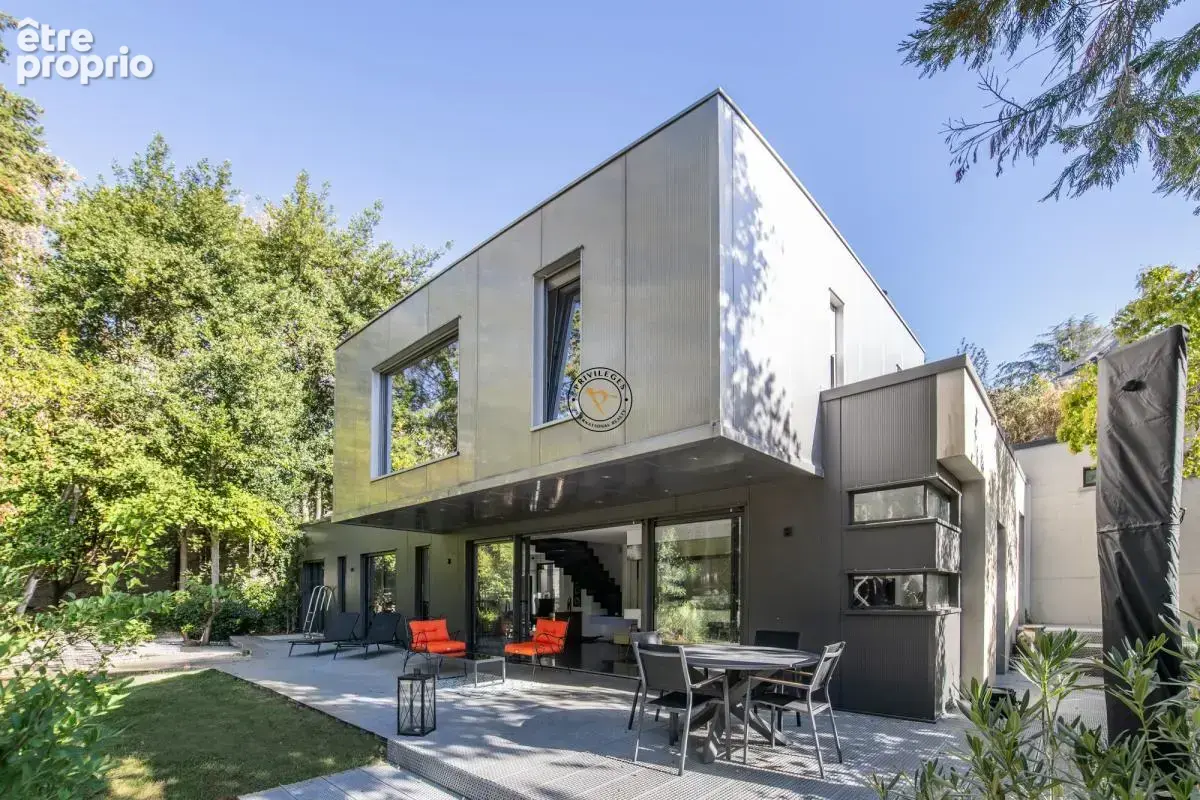 Maison d'architecte en impasse privée avec parc boisé sans v - photo 2