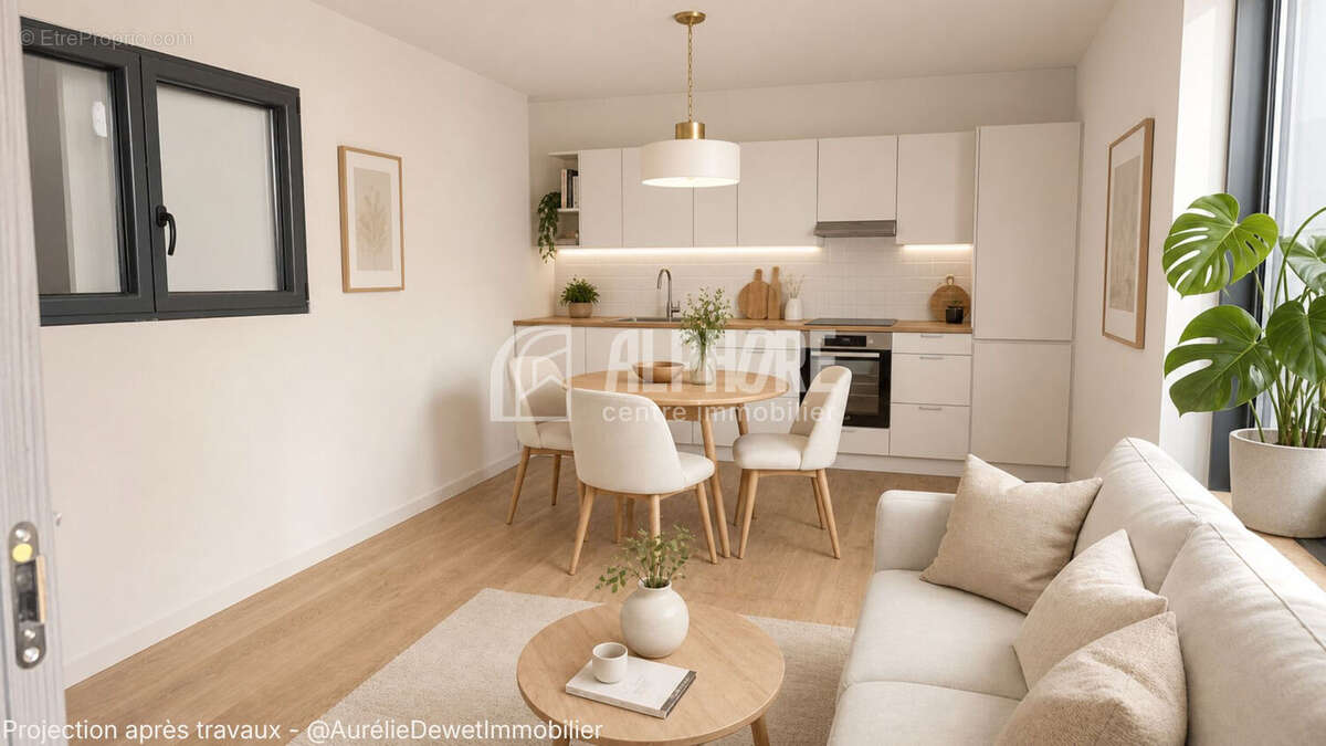 Du calme de l'étage à l'effervescence du centre-ville : votre futur duplex économe. - photo 3