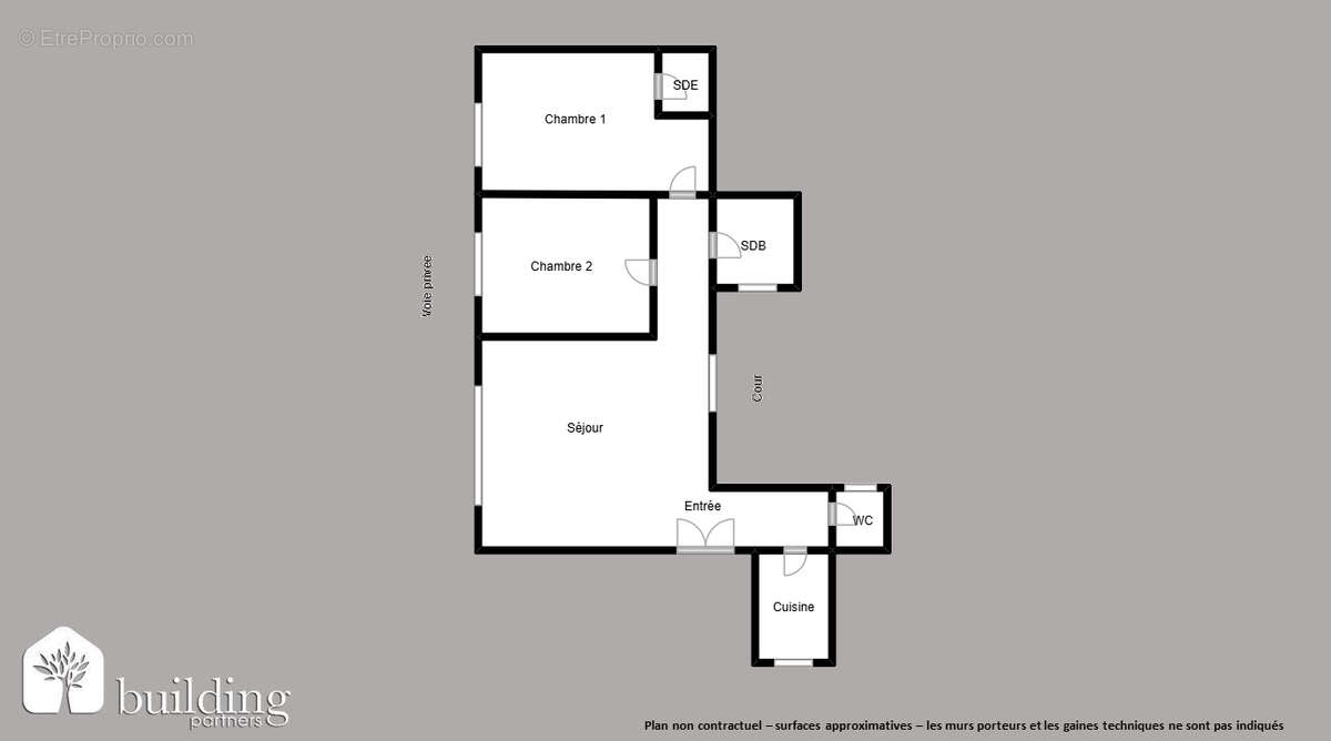 Appartement à LEVALLOIS-PERRET