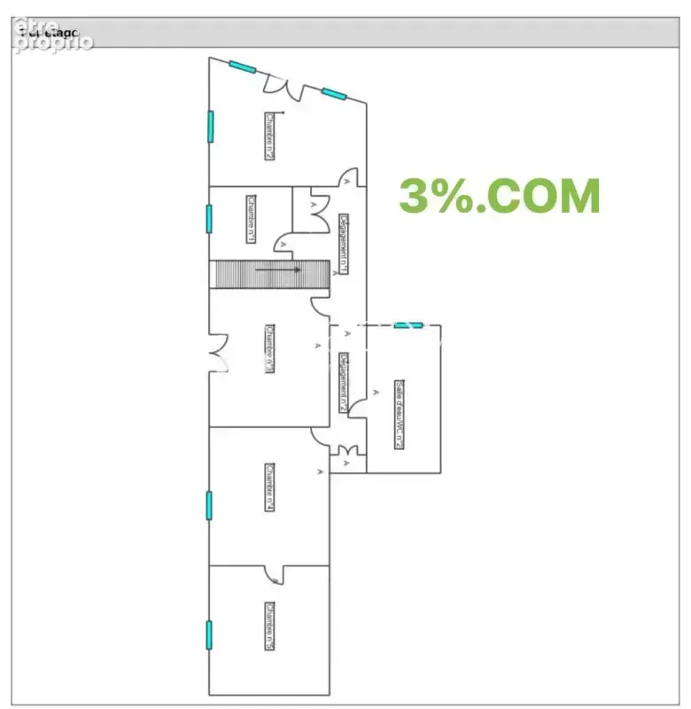 3%COM Grand Duplex de 160m2 avec 5 chambres et un garage - photo 13