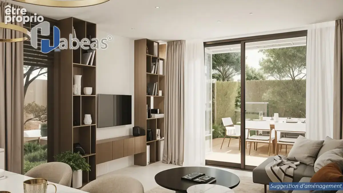 Appartement T4 de 83.05 m² avec Jardin de 156 m² , Terrasse de 16 m² et deux parkings - photo 3