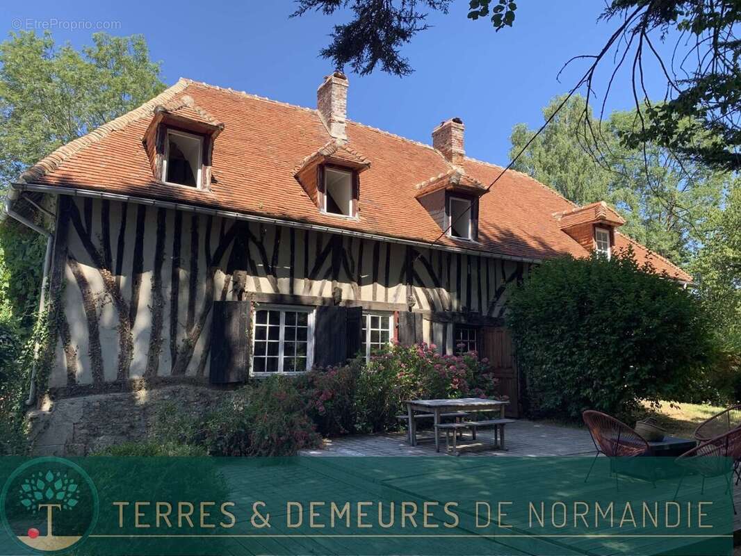 Pays d'AUGE DU CALVADOS, au sud de LISIEUX, belle maison normande en colombages - photo 10