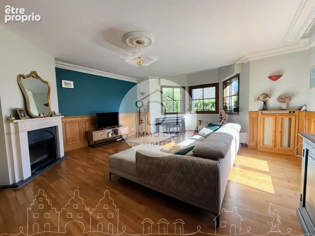 Maison familiale de 170 m2 avec 5 chambres et double garage à Téteghem - photo 1