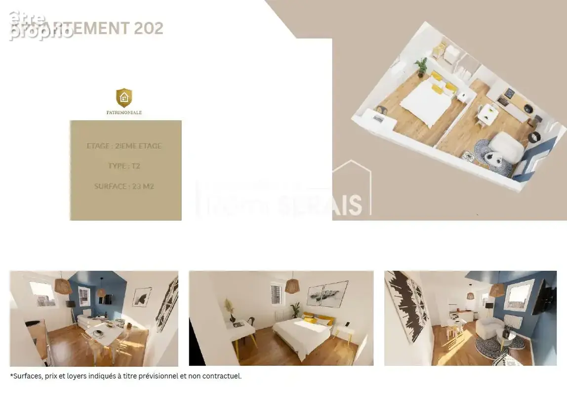 Appartement à LA LANDE-PATRY