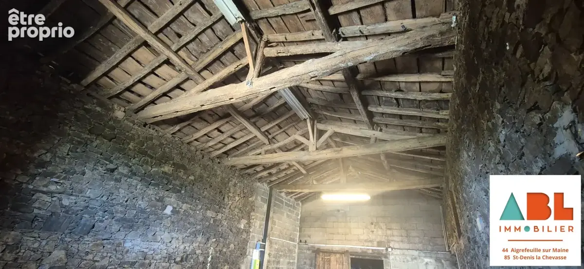 Grange en pierre à réhabiliter - Fort potentiel - Chauché - photo 7