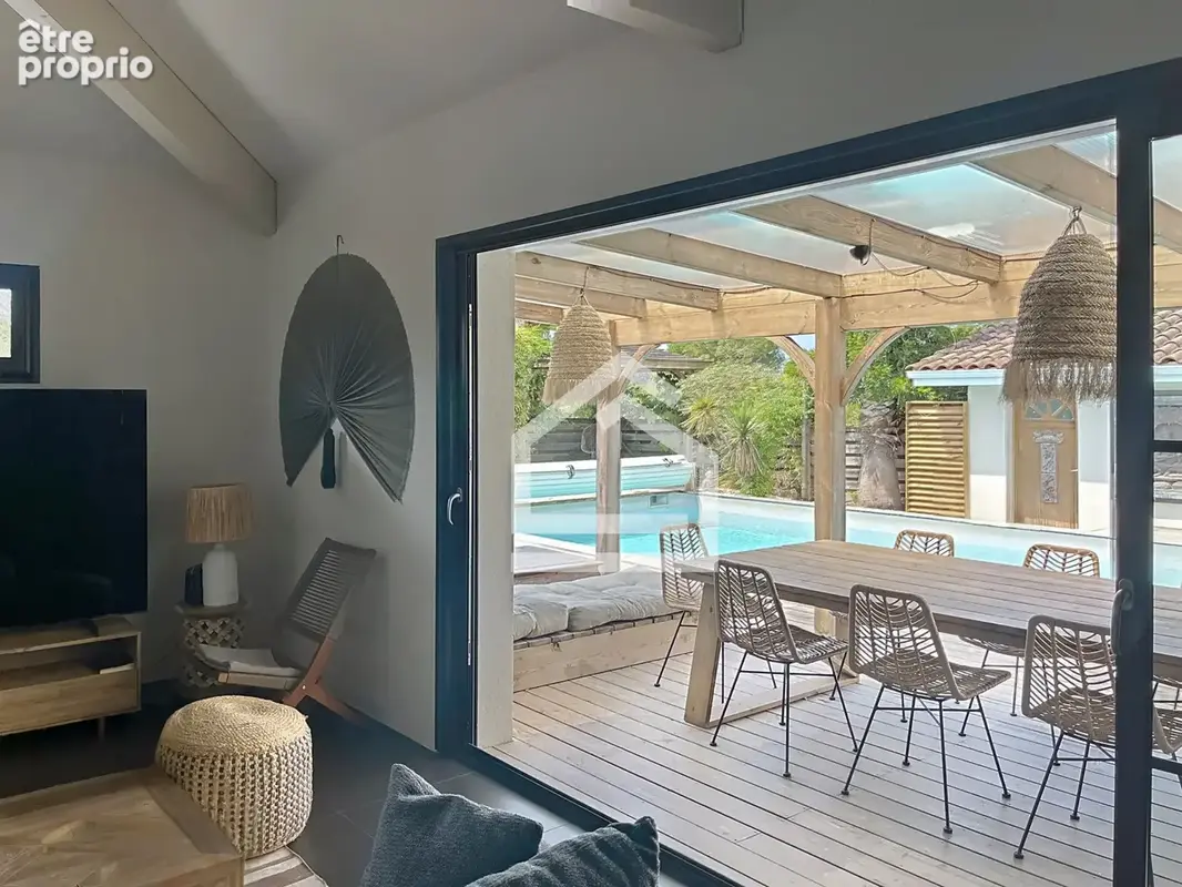Lacanau Proche Lac Magnifique Maison Contemporaine, 7 pièces 240m2 - photo 3