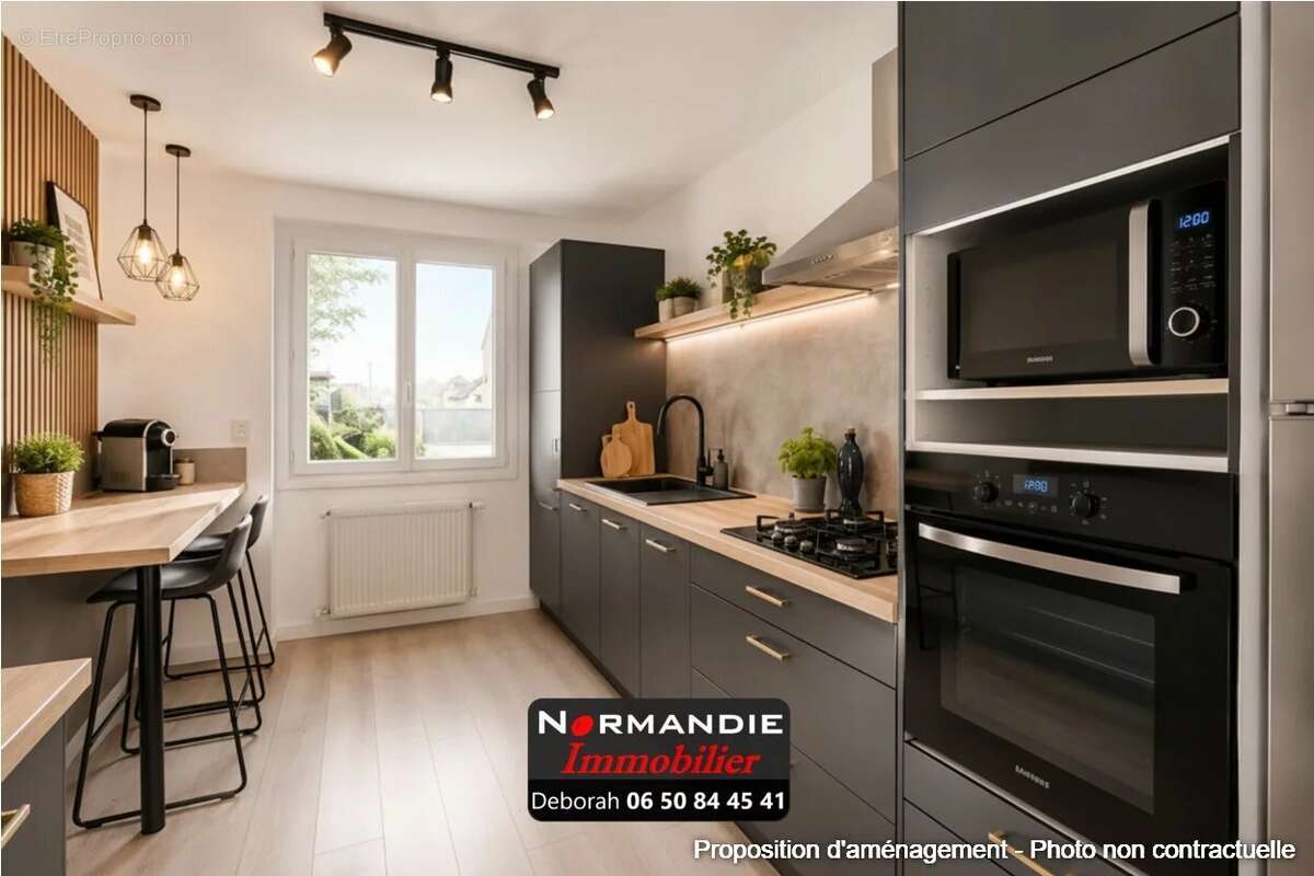 Maison familiale 115 m² –  3 chambres + 1 chambre d'enfant ou bureau – Jardin clos – Secteur recherché de Maromme - photo 5