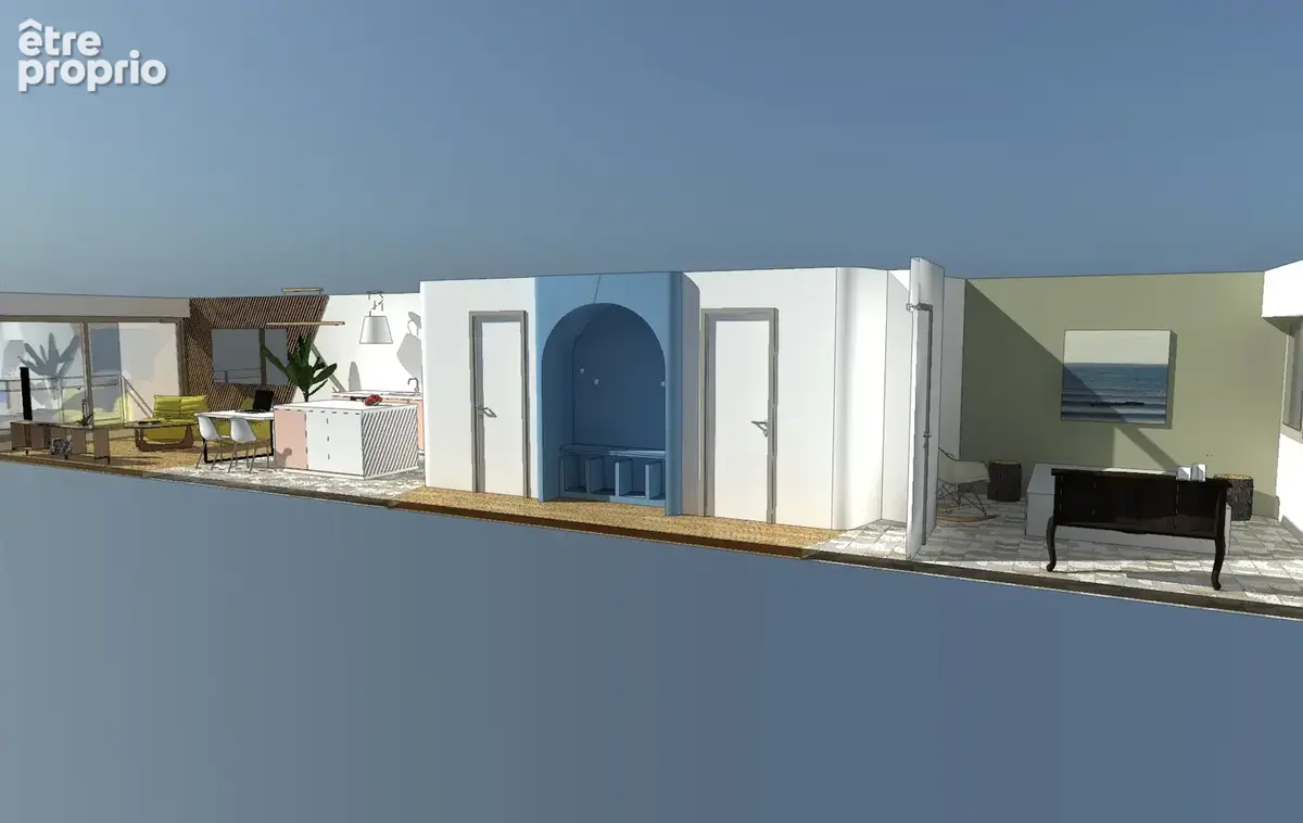Palavas rive droite t3 d'architecte en premiere ligne - photo 12